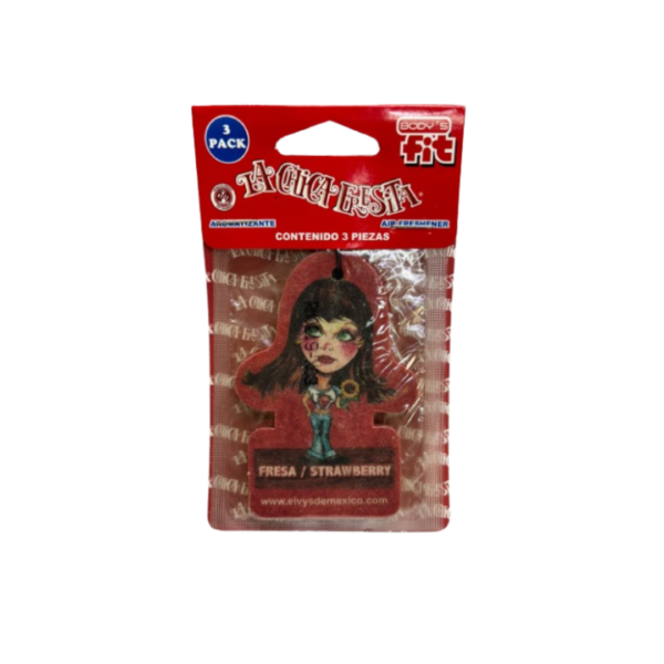 Chica Fresita Body´s Fit 3 pack Fresa Original