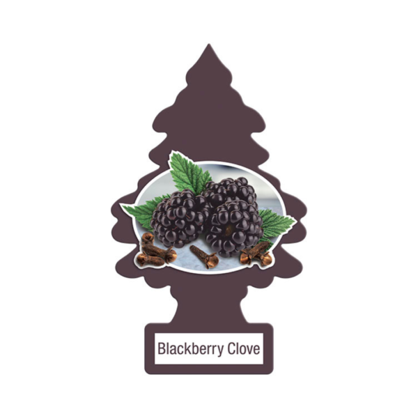 Little Trees Blackberry Clove Un Toque Dulce y Especiado para tu Auto